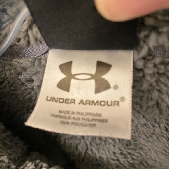 Youth size XXL Under Armour Sherpa jacket 100% Polyester - Picture 6 of 8